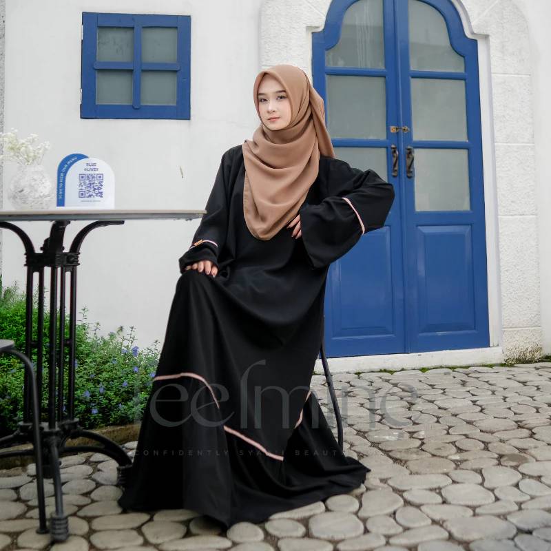 contoh baju gamis wanita muslimah